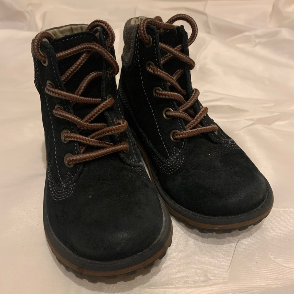Boys faux suede dress boots
